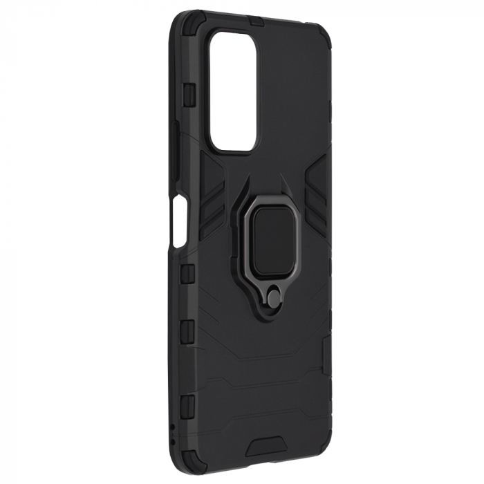 Husa Xiaomi Redmi Note 10 Pro, Techsuit Shield Ring, Negru [3]