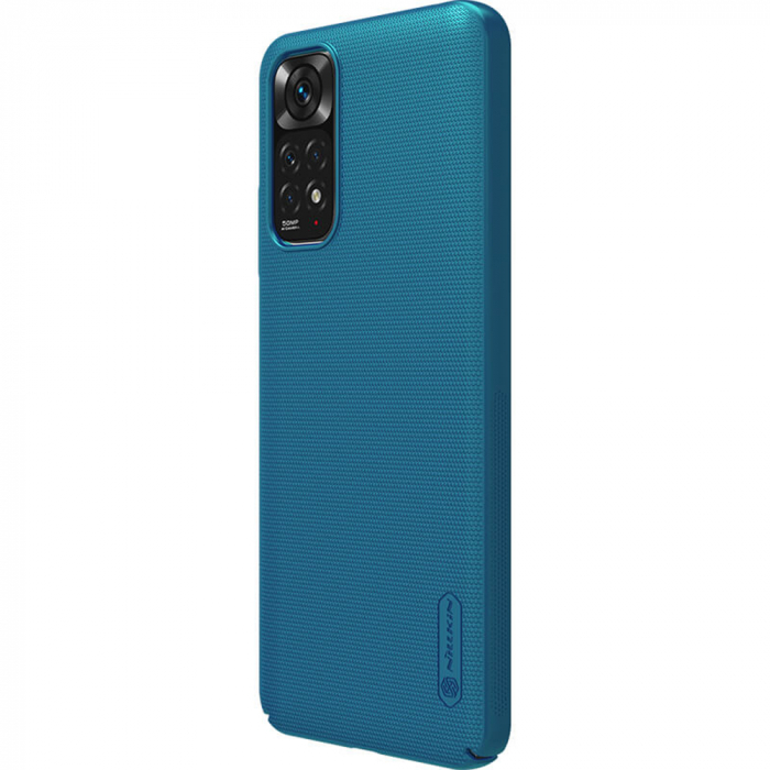 Husa Xiaomi Redmi Note 11 / 11S, Nillkin Super Frosted Shield, Blue [3]