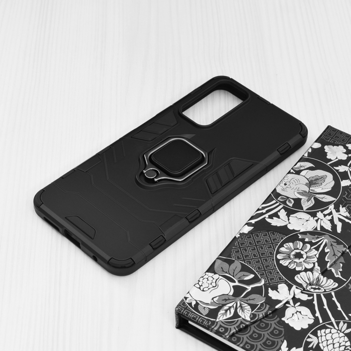 Husa Xiaomi Redmi Note 11 / 11S, Techsuit Shield Ring, Negru [4]