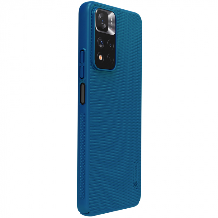 Husa Xiaomi Redmi Note 11 Pro+ 5G, Nillkin Super Frosted Shield, Blue [4]