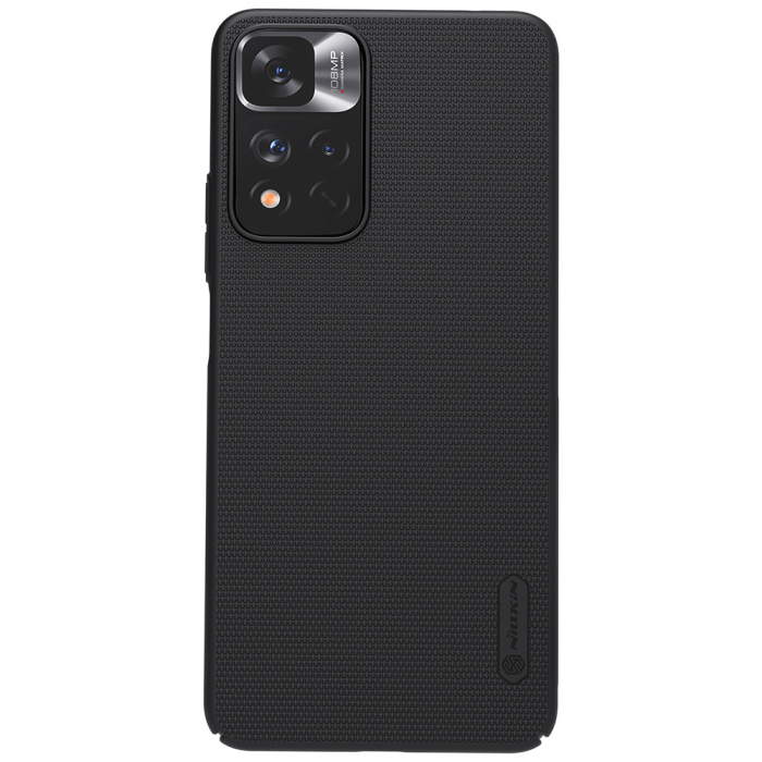 Husa Xiaomi Redmi Note 11 Pro+ 5G, Nillkin Super Frosted Shield, Negru [2]