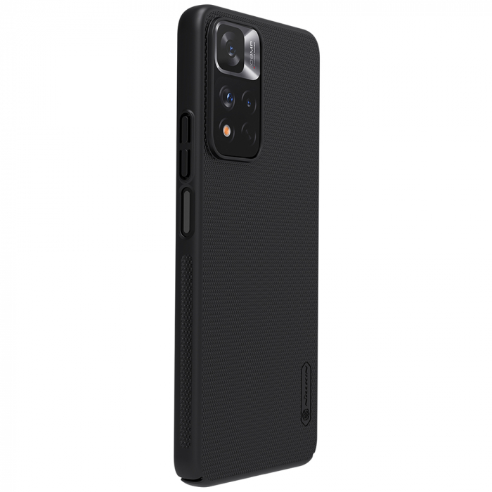 Husa Xiaomi Redmi Note 11 Pro+ 5G, Nillkin Super Frosted Shield, Negru [4]