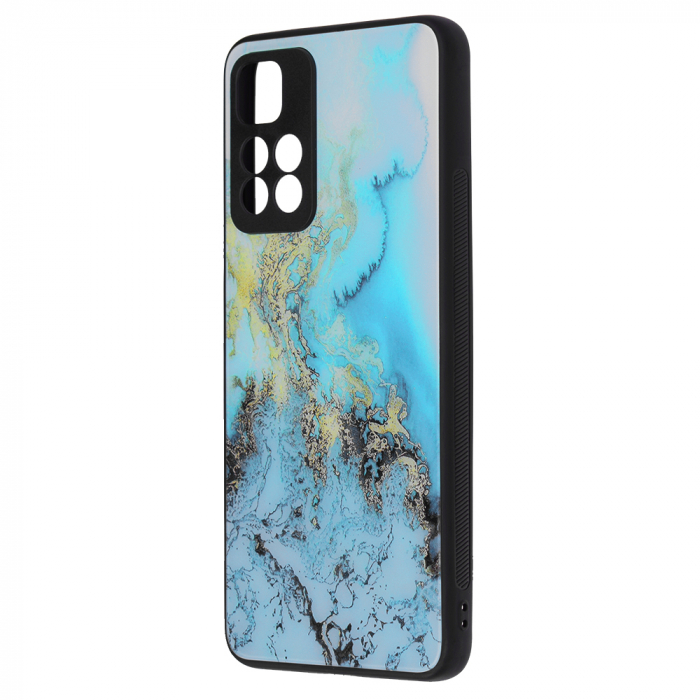 Husa Xiaomi Redmi Note 11 Pro+ 5G, Glaze Series, Blue Ocean [3]