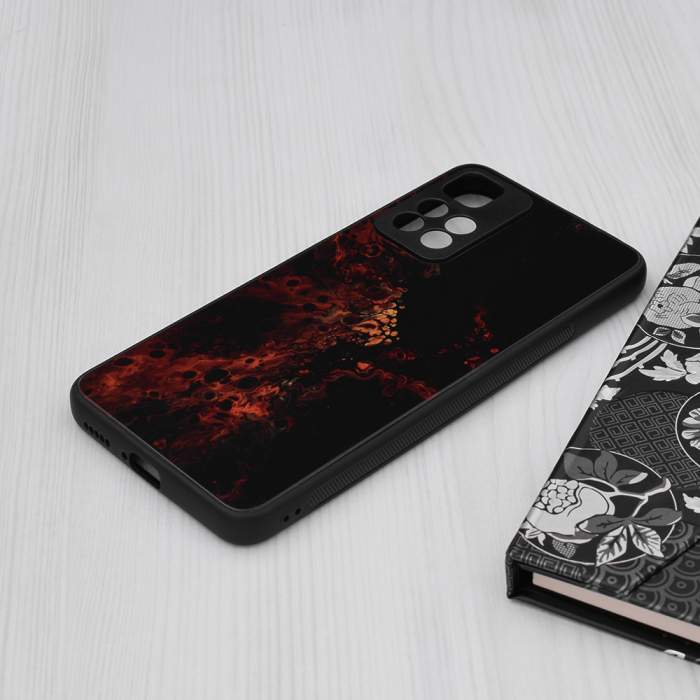 Husa Xiaomi Redmi Note 11 Pro+ 5G, Glaze Series, Red Nebula [5]