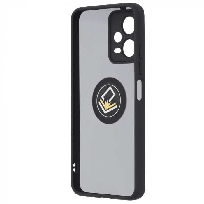 Husa Xiaomi Redmi Note 12 5G cu inel suport stand magnetic, Negru [8]