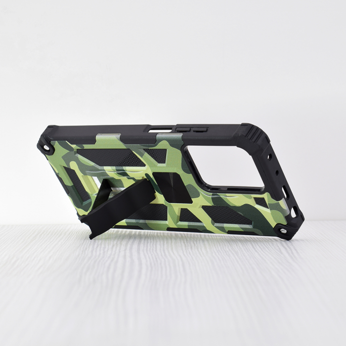 Husa Xiaomi Redmi Note 12 Pro, Techsuit Blazor, Camo Lime [2]