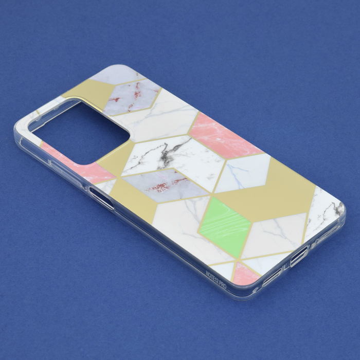 Husa Xiaomi Redmi Note 12 Pro, Techsuit Marble Series, Purple Hex [4]