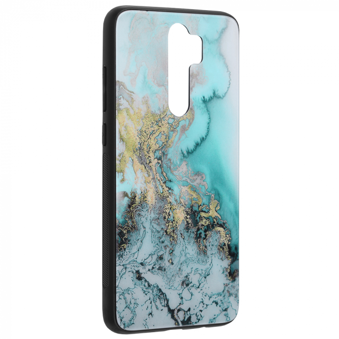 Husa Xiaomi Redmi Note 8 Pro, Glaze Series, Blue Ocean [2]