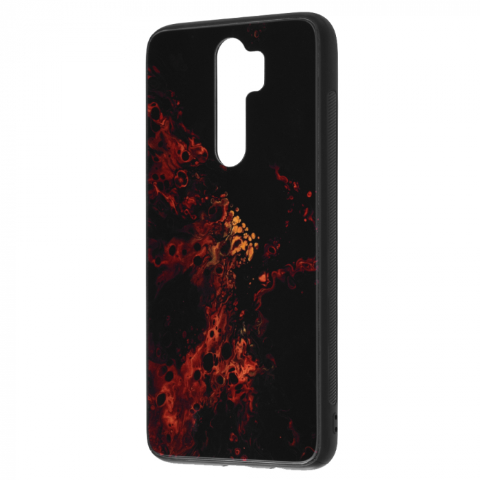 Husa Xiaomi Redmi Note 8 Pro, Glaze Series, Red Nebula [4]