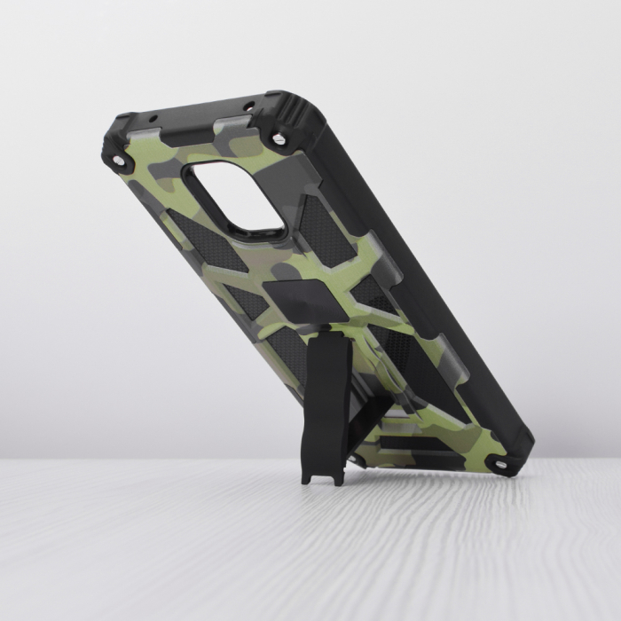 Husa Xiaomi Redmi Note 9S / Note 9 Pro, Techsuit Blazor, Camo Lime [3]