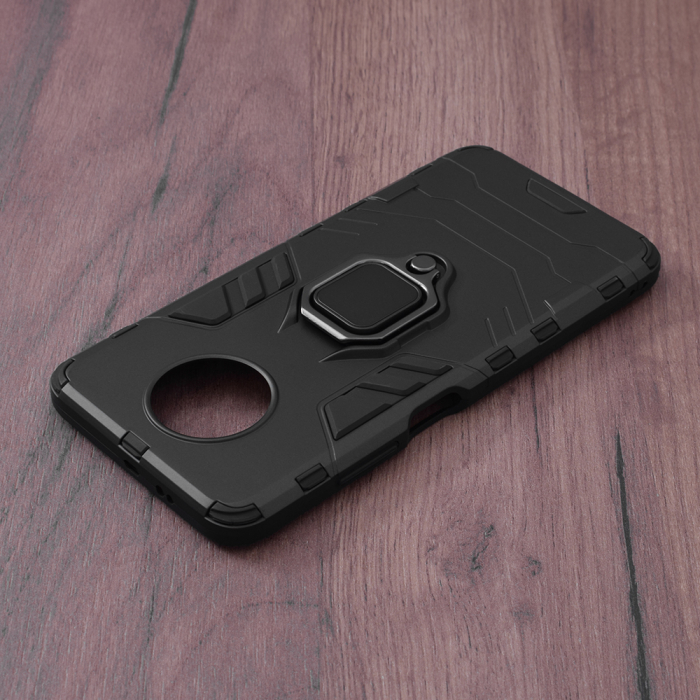 Husa Xiaomi Redmi Note 9T, Techsuit Shield Ring, Negru [3]