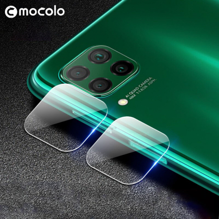 Folie sticla camera Huawei P40 Lite, Mocolo Full Clear, Transparent [2]