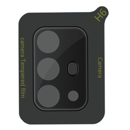 Folie sticla camera Motorola Moto G10 / G30, Mocolo Silk HD Pro, Negru [1]