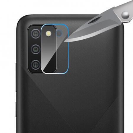 Galaxy A02s - Folie sticla camera Samsung Galaxy A02s / A03s, Mocolo Full Clear, Transparent
