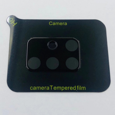 Folie sticla camera Samsung Galaxy A51, Mocolo Silk HD Pro, Negru [5]