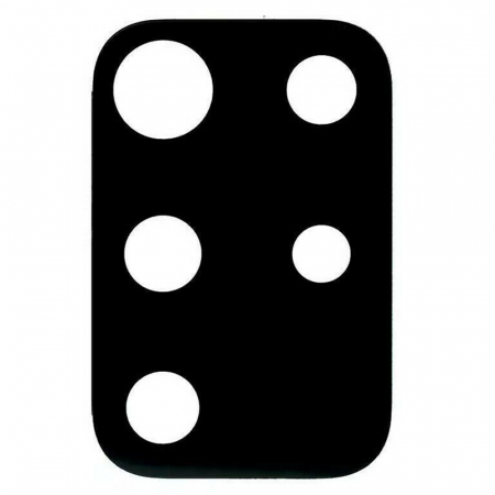 Folie sticla camera Samsung Galaxy A51, Mocolo Silk HD Pro, Negru [1]