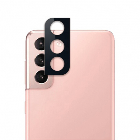 Galaxy S21 - Folie sticla camera Samsung Galaxy S21, Mocolo Silk HD Pro, Negru