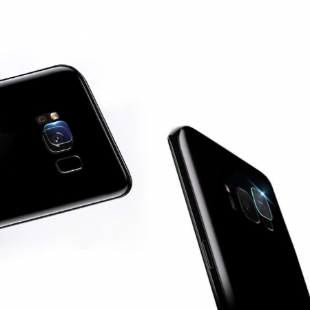 Folie sticla camera Samsung Galaxy S8, Mocolo Full Clear, Transparent [3]