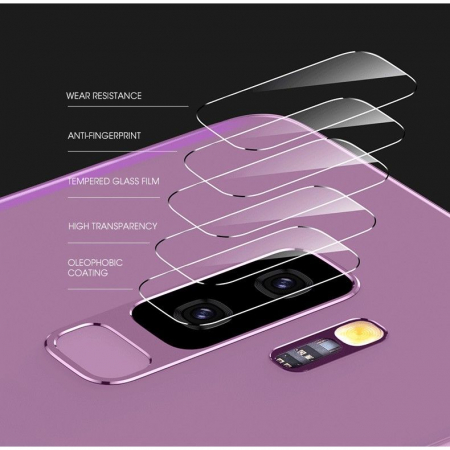 Folie sticla camera Samsung Galaxy S9 Plus, Mocolo Full Clear, Transparent [1]