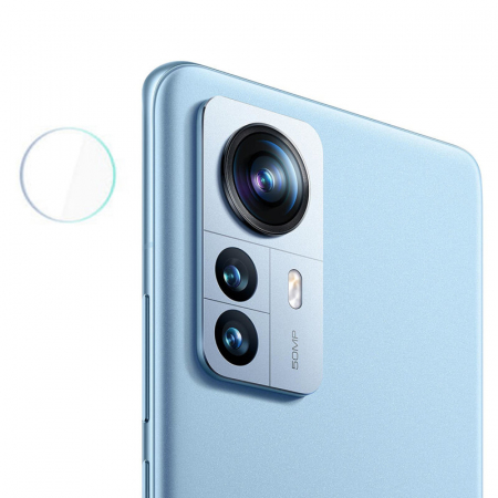 Xiaomi 12 - Folie sticla camera Xiaomi 12, Mocolo Full Clear, Transparent