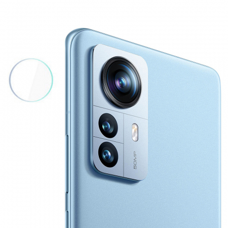 Xiaomi 12 Pro - Folie sticla camera Xiaomi 12 Pro, Mocolo Full Clear, Transparent