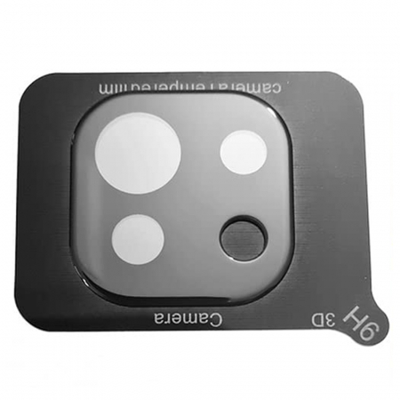 Folie sticla camera Xiaomi Mi 11 Lite, Mocolo Silk HD Pro, Negru [1]