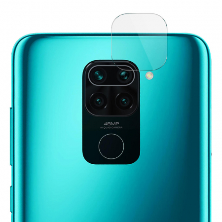 Xiaomi Redmi Note 9 - Folie sticla camera Xiaomi Redmi Note 9, Mocolo Full Clear, Transparent