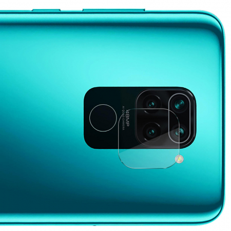 Folie sticla camera Xiaomi Redmi Note 9, Mocolo Full Clear, Transparent [4]
