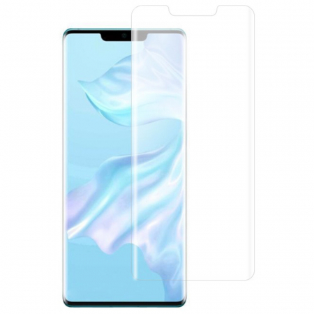 Folie sticla curbata Huawei Mate 30 Pro, Lito UV Full Glue, Transparenta [1]