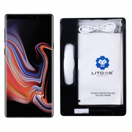 Folie sticla curbata Samsung Galaxy Note 8 / Note 9, Lito UV Full Glue, Transparenta [5]