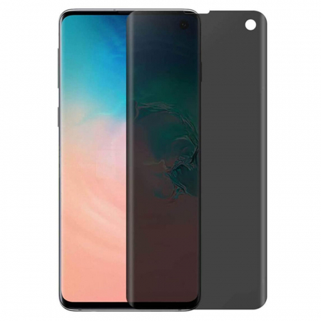 Folie sticla curbata Samsung Galaxy S10, Lito UV Full Glue, Privacy [1]