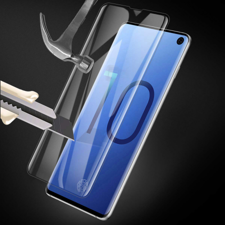 Folie sticla curbata Samsung Galaxy S10, Lito UV Full Glue, Transparenta [10]