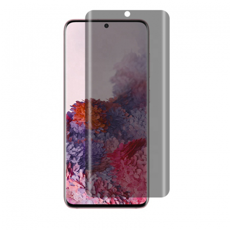 Folie sticla curbata Samsung Galaxy S20 Ultra, Lito UV Full Glue, Privacy [1]