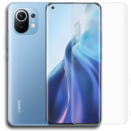 Folie sticla curbata Xiaomi Mi 11 / Mi 11 Pro / Mi 11 Ultra, Lito UV Full Glue, Transparenta [1]