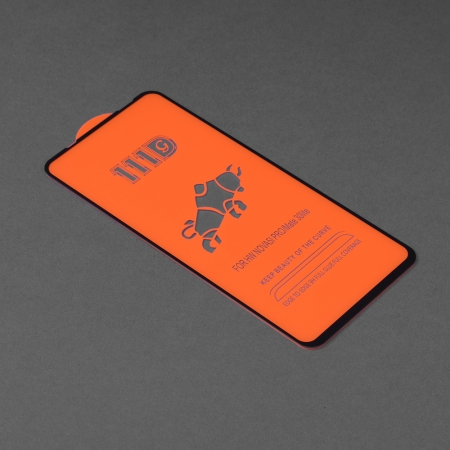Folie sticla Full Glue 111D pentru Huawei Nova 5T, Negru [1]