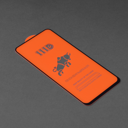 Folie sticla Full Glue 111D pentru Huawei Nova Y90, Negru [1]