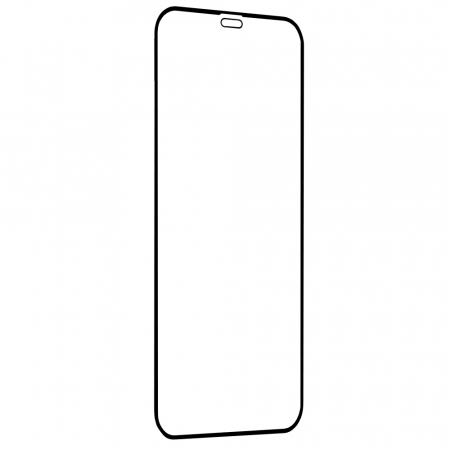 Folie sticla Full Glue 111D pentru iPhone 12 / 12 Pro, Negru [3]