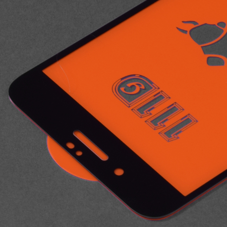 Folie sticla Full Glue 111D pentru iPhone 7 Plus / 8 Plus, Negru [2]