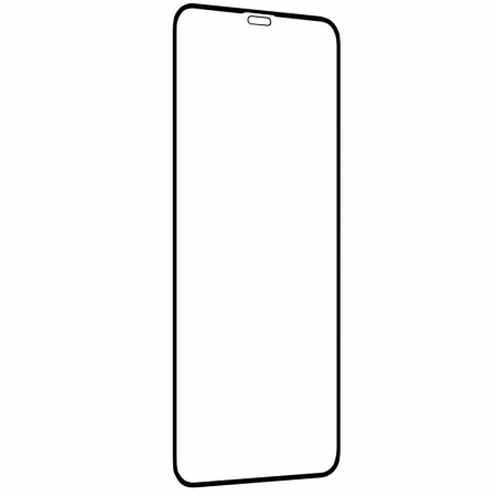 Folie sticla Full Glue 111D pentru iPhone X / XS / 11 Pro, Negru [3]