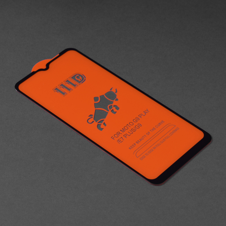 Folie sticla Full Glue 111D pentru Motorola Moto G10 / G30, Negru [1]