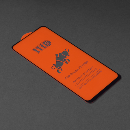 Folie sticla Full Glue 111D pentru OPPO Reno4 Lite, Negru [1]