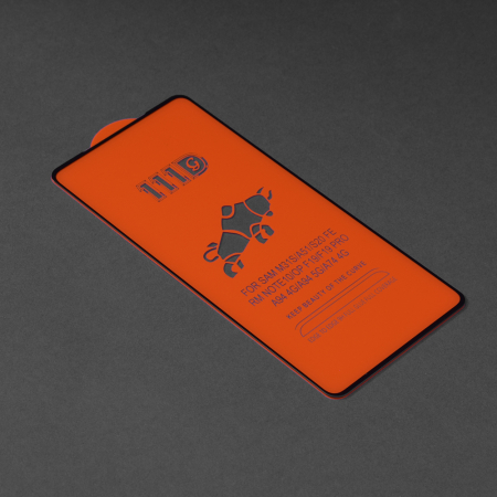 Folie sticla Full Glue 111D pentru Samsung Galaxy A51, Negru [1]