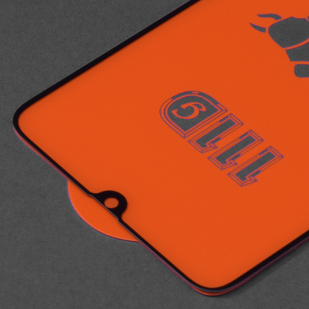 Folie sticla Full Glue 111D pentru Samsung Galaxy A70, Negru [2]