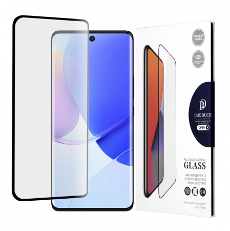 Huawei Honor 50 - Folie sticla Huawei Nova 9 / Honor 50, Dux Ducis Tempered Glass, Negru