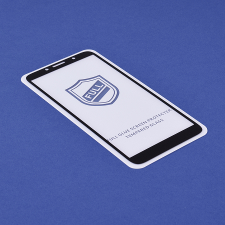 Folie sticla Huawei Y5P, Lito Full Glue Full Screen, Negru [2]