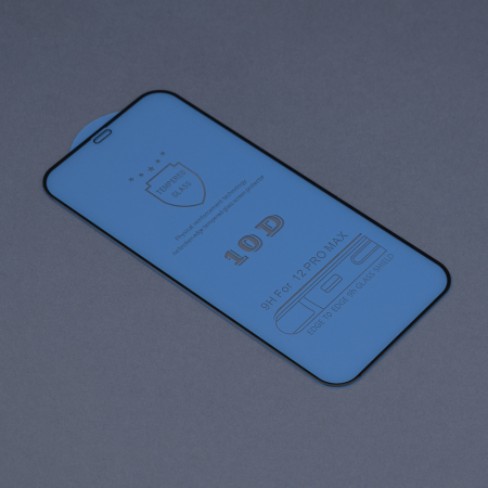 Folie sticla iPhone 12 Pro Max, Dux Ducis Tempered Glass, Negru [1]