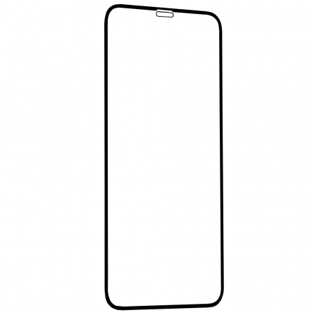 Folie sticla iPhone X / XS / 11 Pro, Lito Full Glue Full Screen, Negru [1]