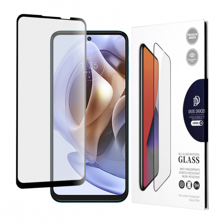 Motorola Moto G41 - Folie sticla Motorola Moto G31 4G / G41 4G / G71 5G, Dux Ducis Tempered Glass, Negru