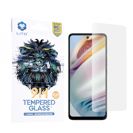 Motorola Moto G60 - Folie sticla Motorola Moto G60, Lito Tempered Glass, Transparenta