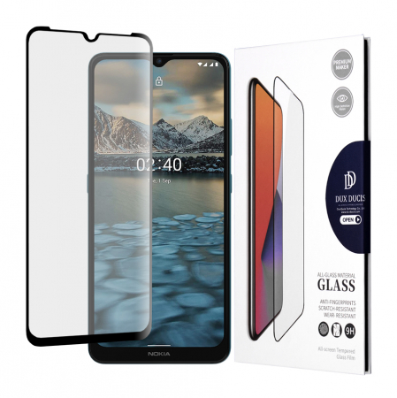 Nokia - Folie sticla Nokia 2.4, Dux Ducis Tempered Glass, Negru